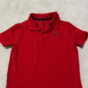 Boys under armour polo